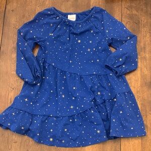 Hanna Andersson Blue Star Print Dress